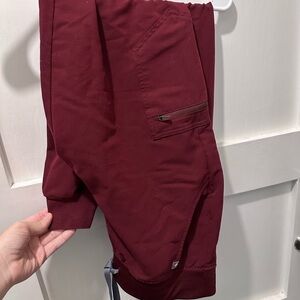 FIGS maroon Scrub Pants